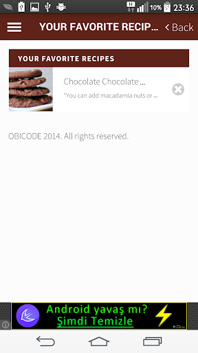 【免費書籍App】Chocolate Recipes-APP點子