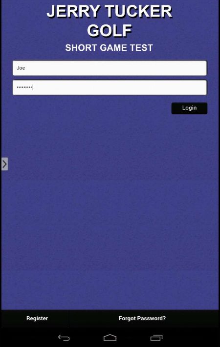 Jerry Tucker Golf Short Game Screen 2