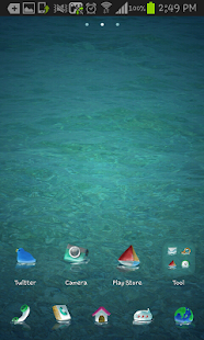 download on the sea go launcher theme free