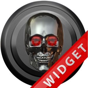 Poweramp Widget Titan Skull MOD