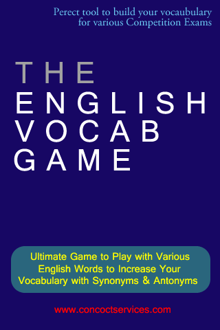 English Vocab Game - Flashcard