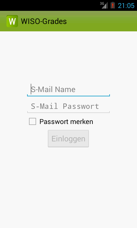 Android application WISO Grades screenshort