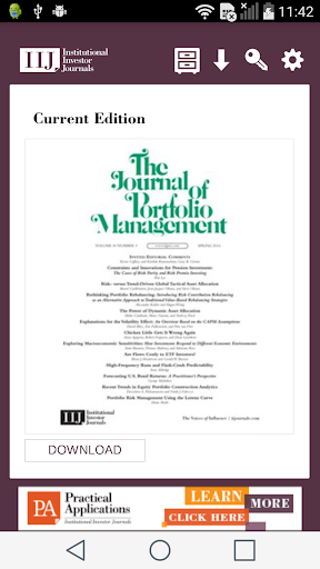 Journal of Portfolio Mngment