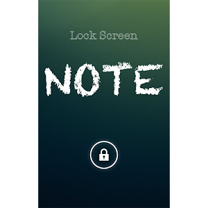 Lock Screen Note.apk 1.3