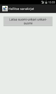 Finnish-Hungarian Dictionary Screenshots 5