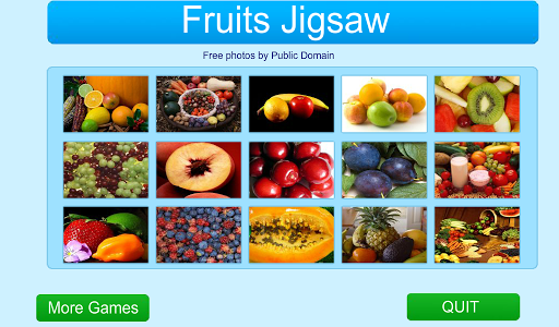 Fruits Jigsaw