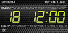 Digital clock widget. Black APK