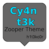 Icona di tema dello zooper cy4n t3k APK