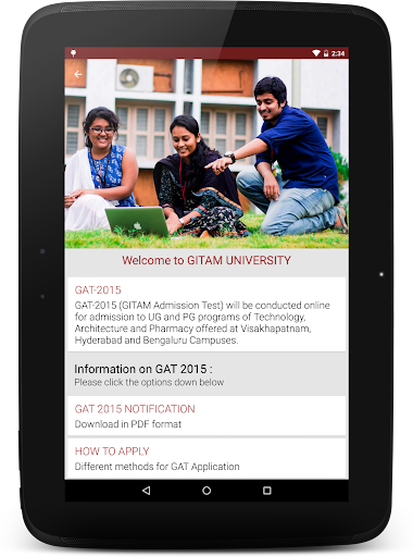 【免費教育App】GITAM University Admissions-APP點子