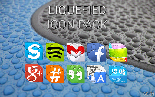 Liquefied Icons apex adw nova