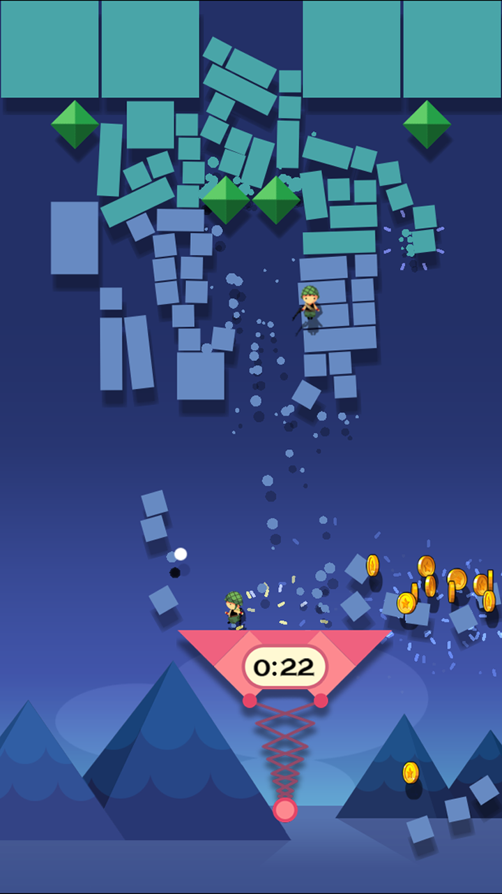 Incrediblock: brick-breaker Screen 1