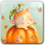Pumpkin Kitten Wallpaper Free Apk