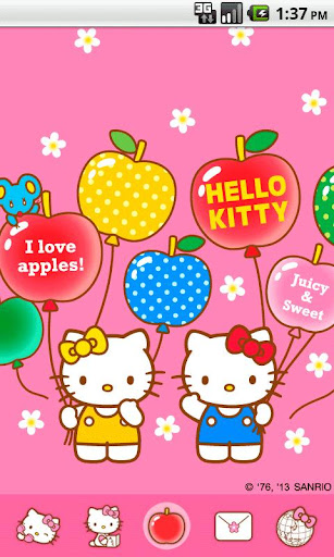 Hello Kitty FruitBalloon Theme