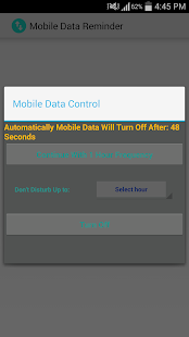 Mobile Data Control Screenshots 1