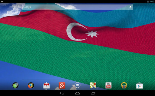 【免費個人化App】3D Azerbaijan Flag LWP +-APP點子