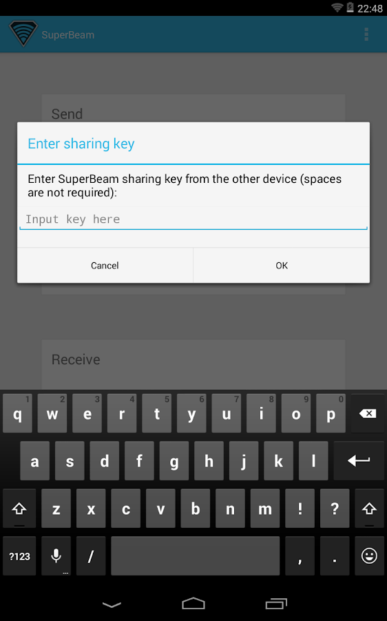 SuperBeam PRO Unlocker - screenshot
