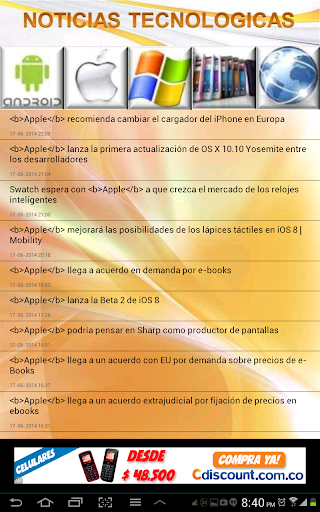 【免費新聞App】NOTICIAS TECNOLOGICAS-APP點子