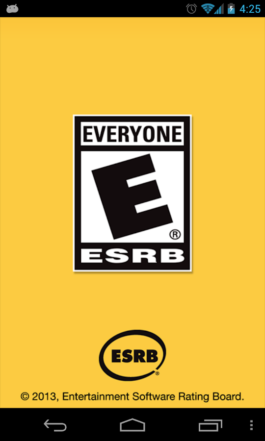 Game Ratings by ESRB Android Apps on Google Play