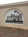Zebra Mural 