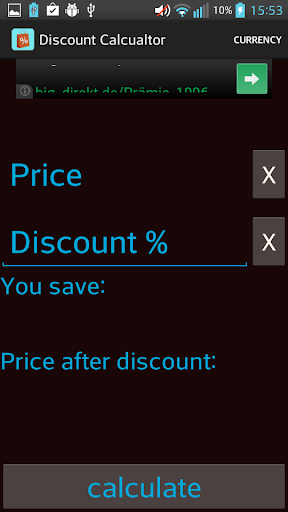 Discount Calculator