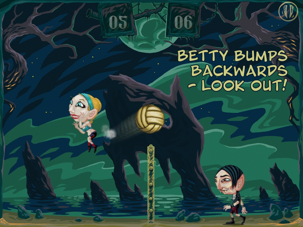 Vampire Volleyball - screenshot