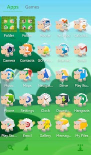 Download Sheep GO Launcher EX Theme APK for Android