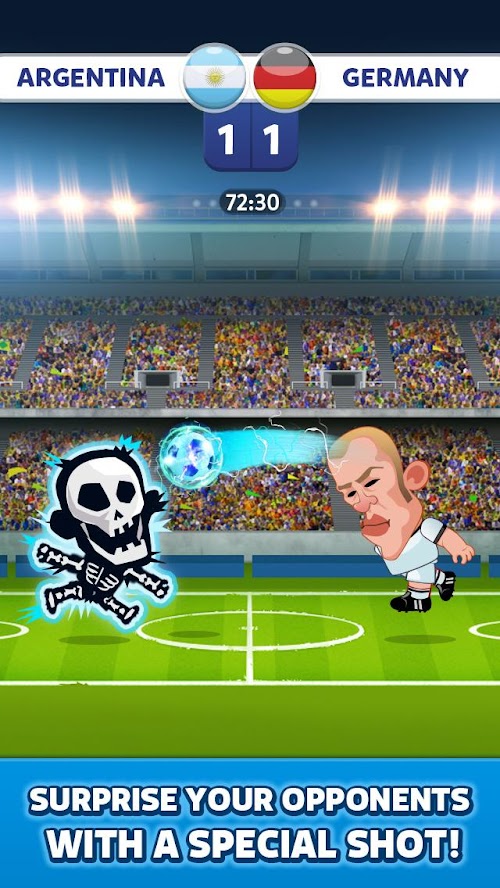 Android application Head Soccer - World Football screenshort