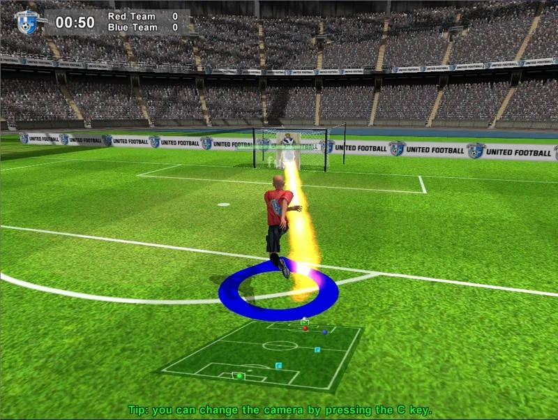 jogo de futebol - screenshot