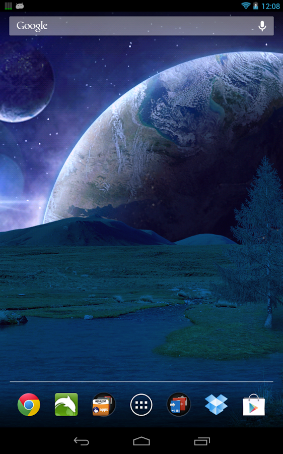 Space World Live Wallpaper Pro Android Apps on Google Play
