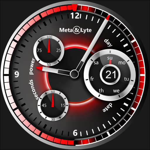 【免費個人化App】MetaLyte Design Watch Face-APP點子