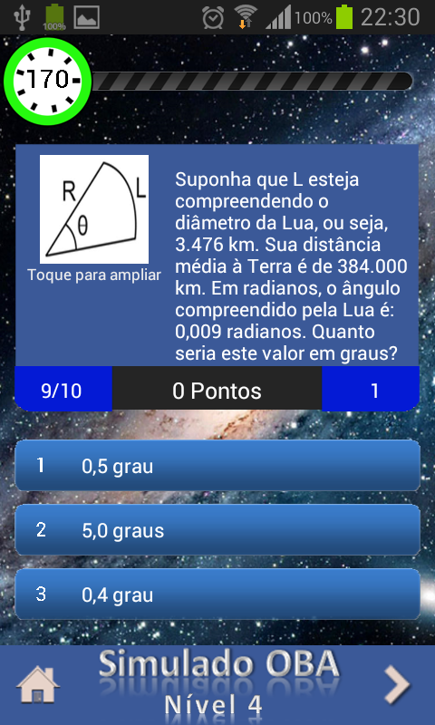 OBA Nível 4 Simulado Screen 3