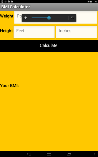 BMI Indicator