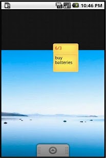 date memo text widget Screenshots 0
