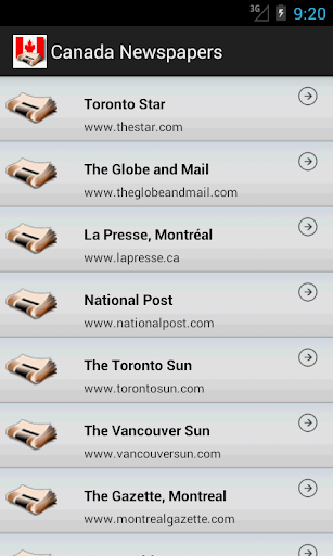 Canada Newspapers