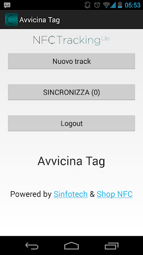 NFC Tracking Lite