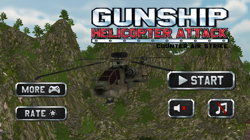 Gunship Helicopter Air Strike