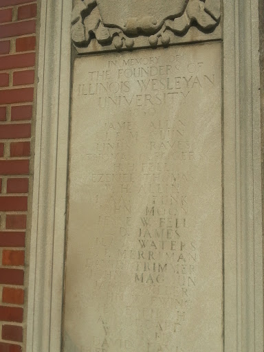 Illinois Wesleyan University Founders Gate