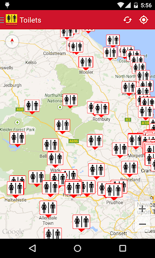 Toilets - Northumberland