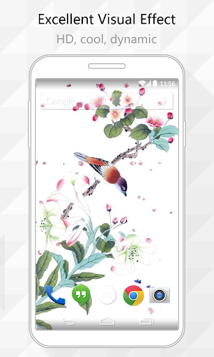 Painting Bird Live Wallpaper