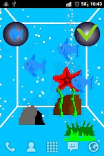 Pixel Aquarium Live  Wallpaper Screenshots 1