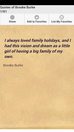 Quotes of Brooke Burke