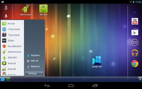 Taskbar - Windows 8 Style - screenshot thumbnail