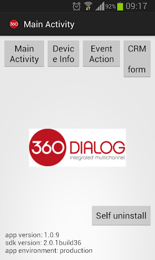 360 Dialog SDK Test