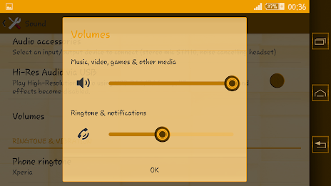 Tiles Yellow Xperien Theme poster 10