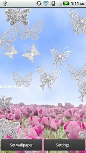 How to mod Diamond Butterflies Live Varies with device apk for android