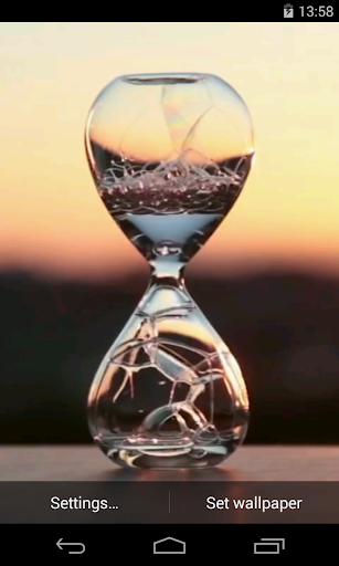 Water clock Video LWP