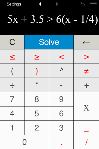 Linear Inequality Calculator