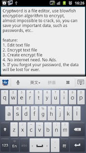 How to mod encrypt your word and file patch 0.2 apk for android