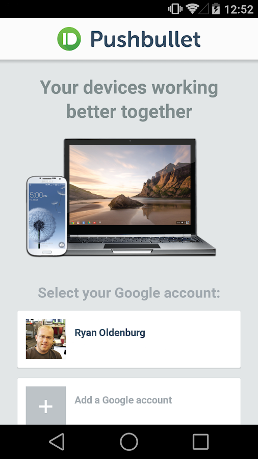 Pushbullet - screenshot