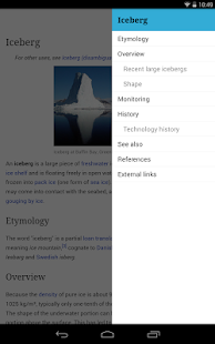 Wikipedia - screenshot thumbnail